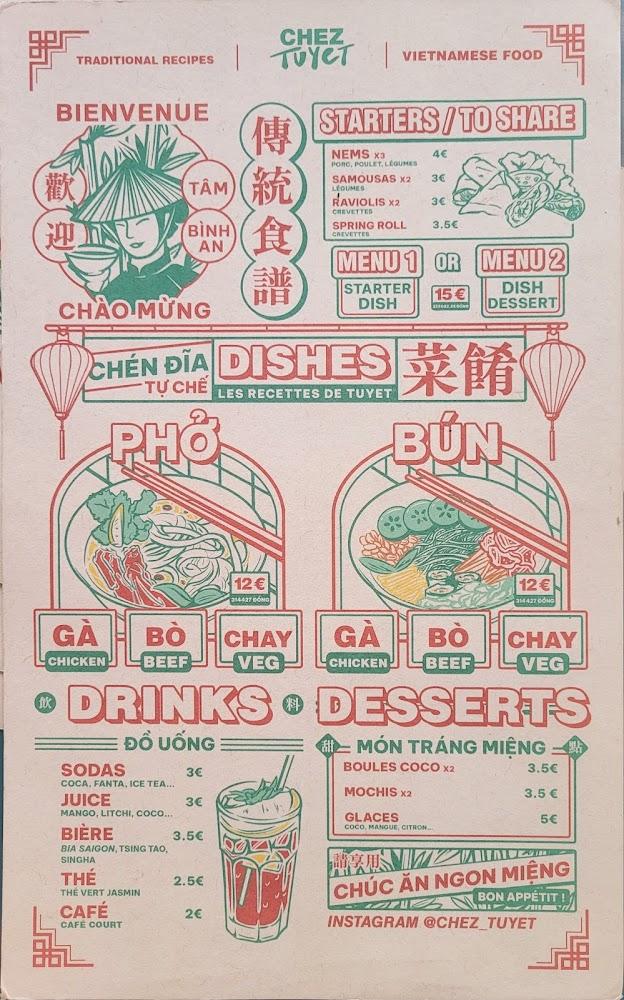 Chez Tuyet - Menu Image 2