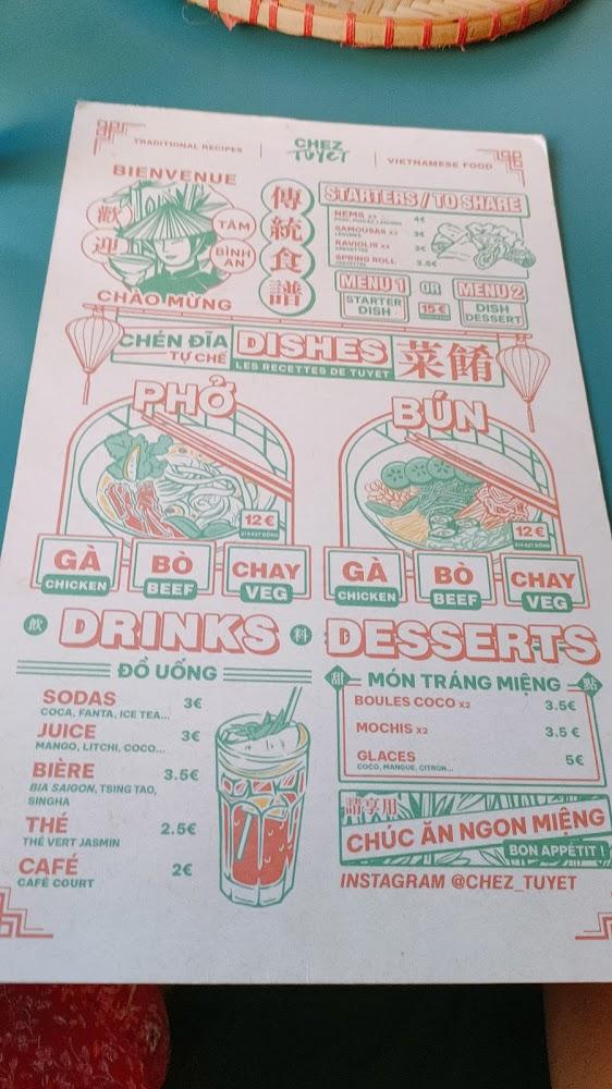 Chez Tuyet - Menu Image 3